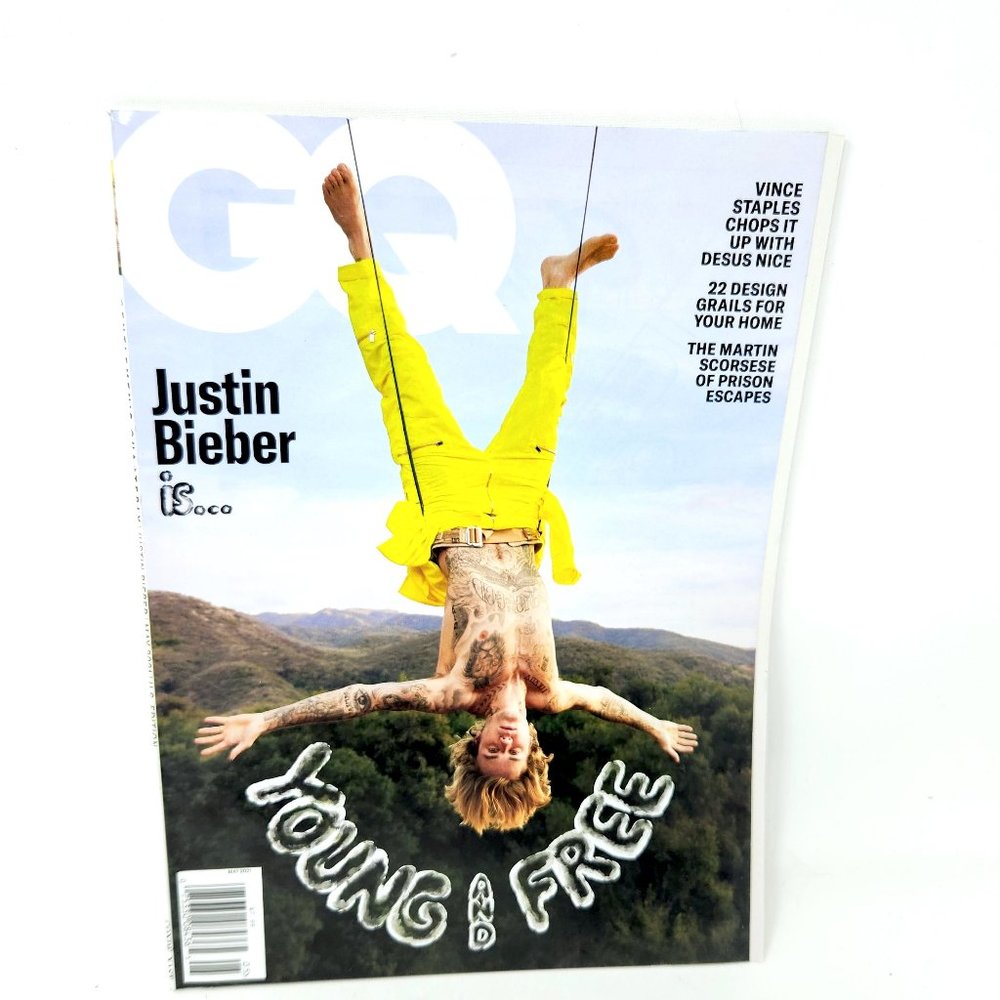 GQ Magazine - May 2021 - Justin Bieber is Young & Free